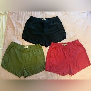 Madewell Pull-On Shorts Bundle!